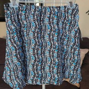 NWT Lucy Love sz large mini skirt with lace trim from Pacsun